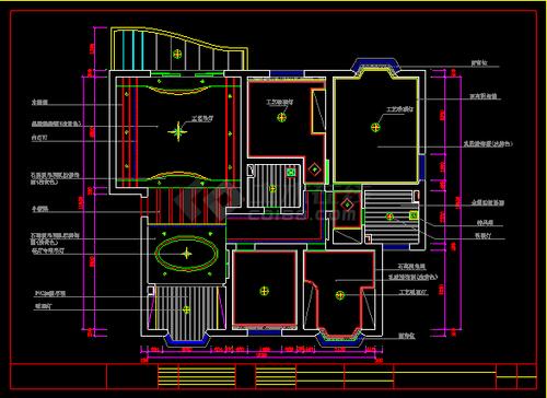 套房建筑裝修cad全套設計施工圖