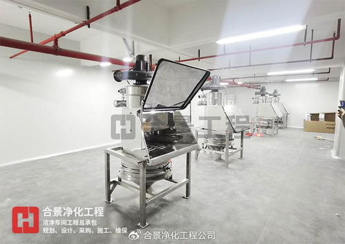 合景凈化工程公司承建的廣東鋰電池潔凈車間裝修建設項目設備入場完成