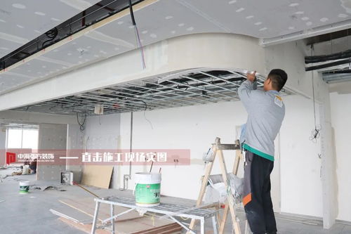 施工巡檢丨酷派辦公室裝修工程巡檢施工現場